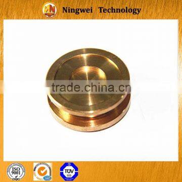 CNC copper textile machinery machining parts