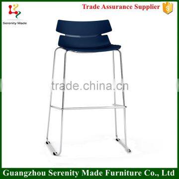 China Wholesale steel legs bar stool high chair
