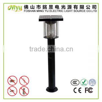 light operated solar garden Bug zapper mosquito insect killer