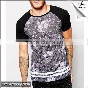 OEM Fashion Sublimation Raglan T Shirts