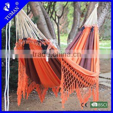 New Style Deluxe Tree Cotton Fringe Hanging Bed Hammock