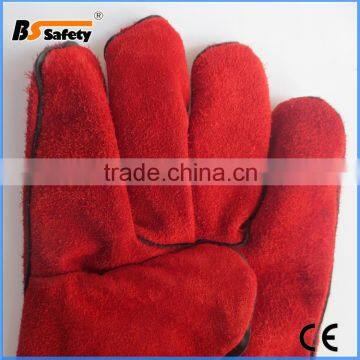 BSSAFETY Softtextile Leather Work Glove Welding Glove photo-5