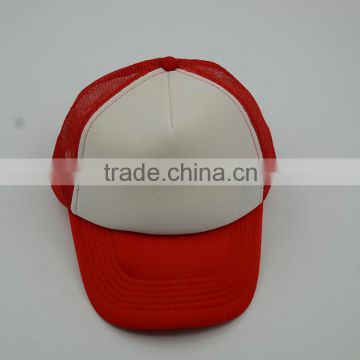 Good quality plain blank cheap mesh trucker cap