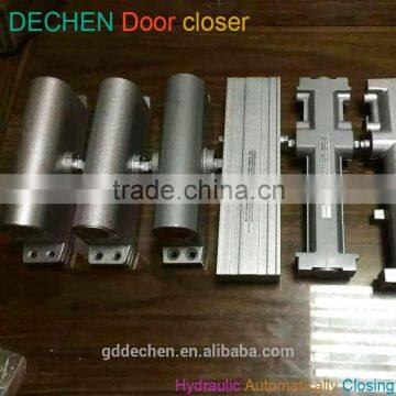 Chain Supplier Hot Sale Aluminum Alloy Materail Door Closer Sliver Door Closer