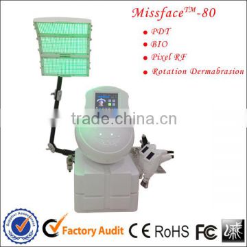 Oxy Megastation oxygen electroporation with diamond dermabrasion