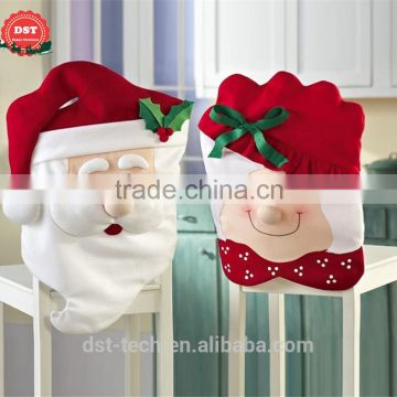 Grandpa and grandma Christmas chair cover