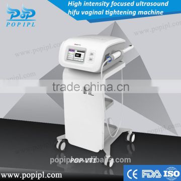 5.0-25mm 2016 Hot Selling Ultrasonic Hifu Vaginal Tightening Machine POPIPL Anti-aging