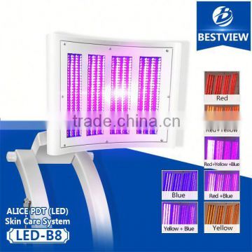 PDT skin care led facial equipment different colors pdt/led light therapy lamp for facial without any risk