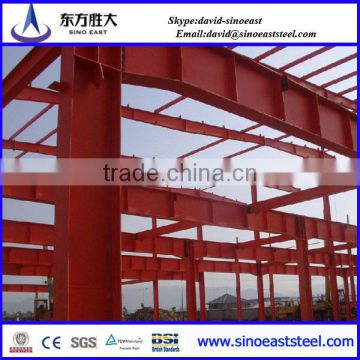 wide span steel structure building