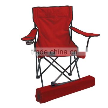 Folding Camping Chair Portable Fishing Beach Outdoor Collapsible Chairs-Red