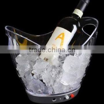 2013 Hot Acrylic Led Ice Bucket Wholesale/customized Acrylic Led Ice Bucket Wholesale photo-4