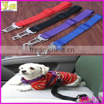 Wholesale Pet Dog Cat Safety Seatbelt For Car Vehicle Seat Belt Harness Lead Adjustable 4 Colors