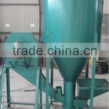 vertical chicken feed mill and mixer