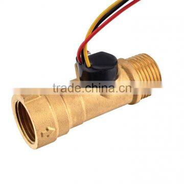 brass flow rate sensor for water and for oil MR-A568-2