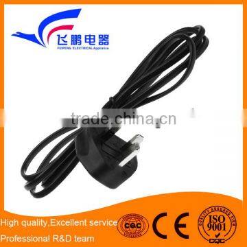 Power Cord UK Male Plug to C7 Female for 2.5A 250V