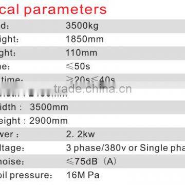 3.5T Single Post Car Lift photo-2
