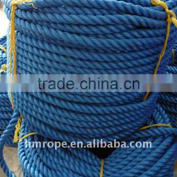 pp danline 3 strand mooring rope