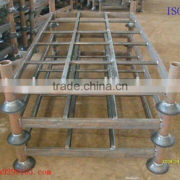 warehouse stackable steel pallets