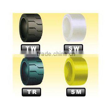 Press-On Solid Tire & Cured-On Solid Tire