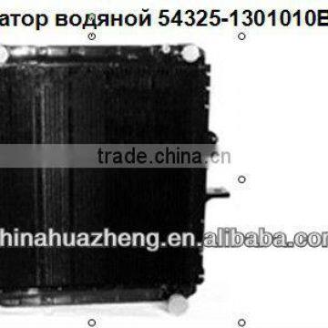 Top quality OEM excavation tractor radiator core for russian vehicles, copper core