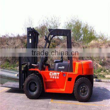 CPCD50 Diesel Counterbalance Forklift Lifting Capacity 5T