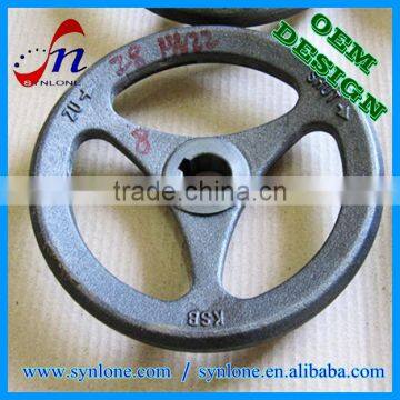 OEM china made order sand Casting hand wheel