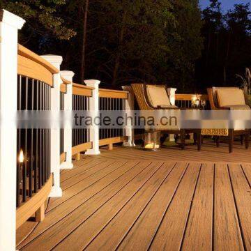 deck wpc competitive price factory sale Ornamental wpc floor/wpc decking