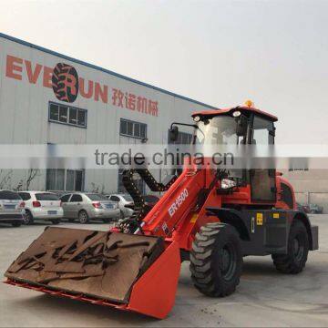 EVERUN Telescopic Arm Mini Wheel Loader ER1500 photo-6
