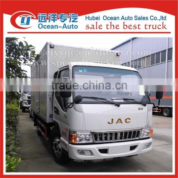 Brand JAC 4x2 emulsion explosive proof truck with top design