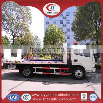 Dongfeng dlk 4ton pulling weight road wrecker truck for sale