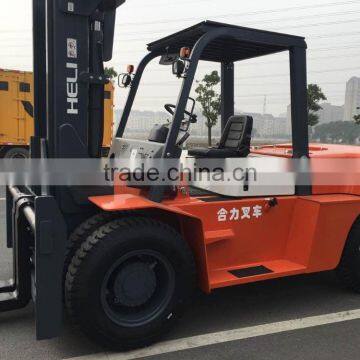 Heli Brand 10000kg Capacity Diesel Forklift /heavy Diesel High Quality Forklift photo-2