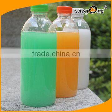 1Ltr Round Plastic PET Juice Bottles 38MM Neck photo-4