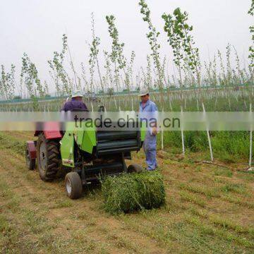 New Style High Working Efficiency Tractor PTO Use Hay Round Baler Straw Baler Machine Grass Round Baler photo-2