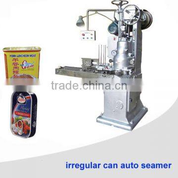 Irregular canned fish can Automatic tin can seaming machine
