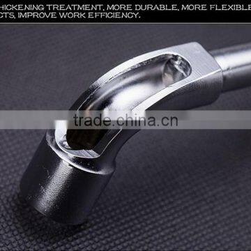 l Type Perforation Telescopic Extending Wheel Wrench