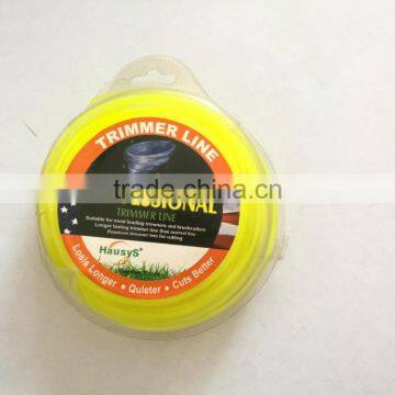 nylon grass cutter line for gasoline brush cutter grass trimmer