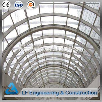 Light Steel Structure Building Roof Glass Dome photo-5
