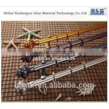 Aluminum Anodized Profile Curtain Rod With End Cap_Factory Supplier!! photo-6