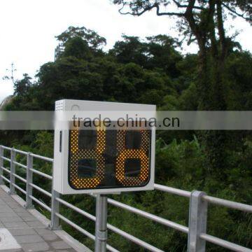 Steel Case 18 Inch 2 Digit Station Radar Speed Traffic Signs photo-3