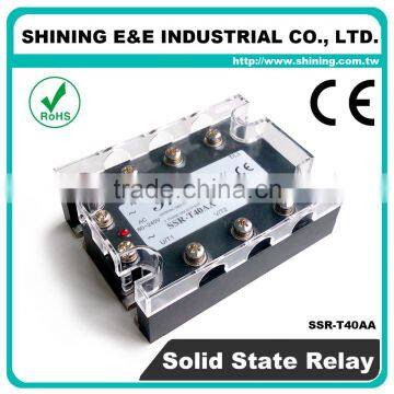 SSR-T40AA CE Approved 40 Amp Equal To Fotek AC Three Phase SSR photo-2