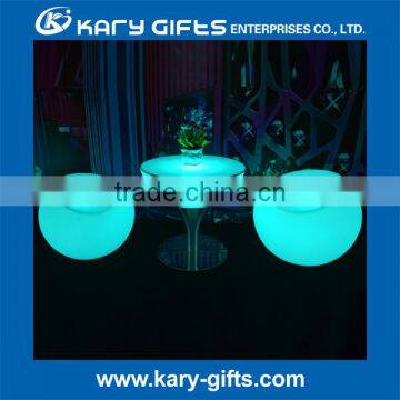 Outdoor Event Led Furniture Home and Garden Led Light Bar Table and Chairs