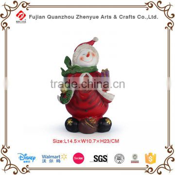 2015 indoor decoration resin santa claus statues