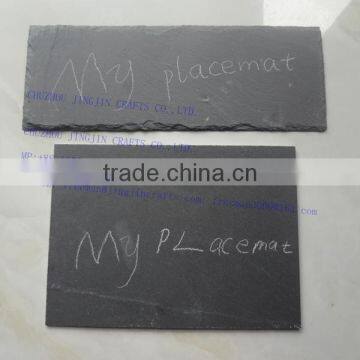 Oval,round,squre 2016 New All Shape Handmade Slate Coaster/slate Placemat ,coaster With Rough Edges photo-4