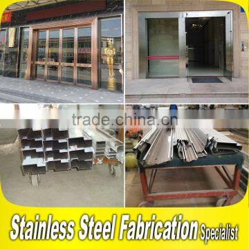 Customized 304 Stainless Steel Window Frame for Architectrual Construction photo-4