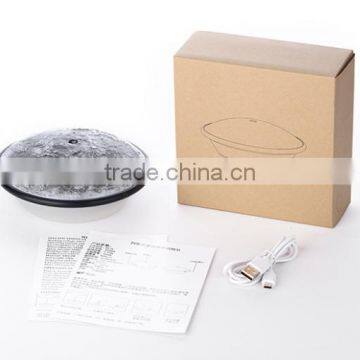 2017 Latest Cool Mist Moon Air Humidifier, USB Rechargeable Decorative Night Light Moon Mist Humidifer photo-6