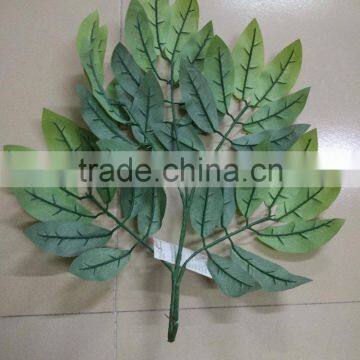 SJ070905 Artificial Longan Leaves for Longan Tree Making/artificial Tree Leave Craft photo-4