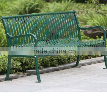 Outdoor Park Wrought Iron Benches photo-6