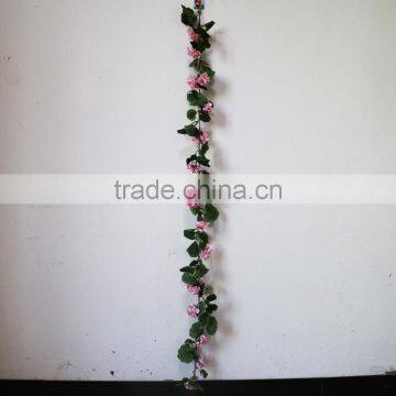 Artificial begonia flower garland silk begonia garland