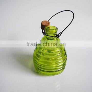 Colored Glass Bee Catcher With Handle photo-4