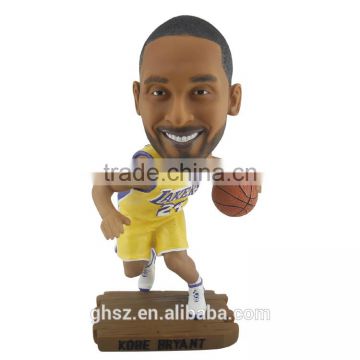 polyresin bobble head bodies doll/sports bobblehead